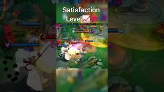 Satisfaction Level #mobilelegends #mobilelegendsbangbang #mlbb #mobilelegend #ml #mlbbshorts