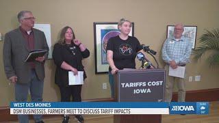 Des Moines area businesses, farmers meet to discuss impact of tariffs