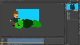 Flash CC Tutorial: Basic Animation using Motion Tween