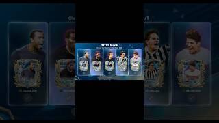 TOTS ICON PACK OPEND 106 PLAYERS @EASFCMOBILE #youtubeshorts #fifa #football
