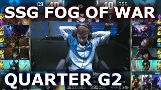 Samsung vs Cloud 9 G2 - SSG FOG OF WAR Player Experience Stream | Quarter Finals LoL S6 Worlds 2016