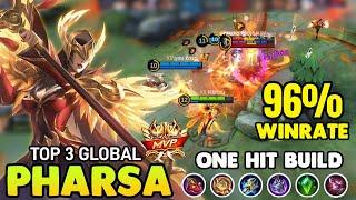 96% WINRATE !! Pharsa best build 2021 ~ Build Pharsa mobile legends