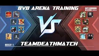 8v8 Arena Training Match | Battle Ground Mobile India | Sandeep Gaming YT #bgmi #gaming #pubg #tdm