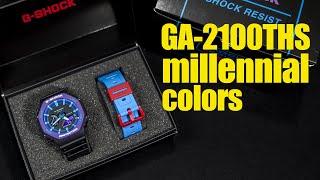 MILLENNIAL COLORS | G-SHOCK GA-2100THS-1A | UNBOXING