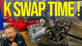 “ Reviving an Abandoned Audi A2! | Honda K20 Engine Swap Begins! ”