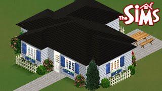 My FIRST TIME Building in The Sims ...(Sims 1 Speed Build)