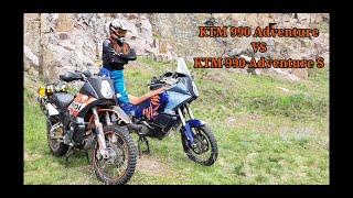 KTM 990 Adventure vs 990 Adventure S субьективный тест + Honda Transalp