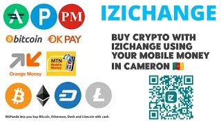 buy crypto with momo using IZICHANGE in Cameron