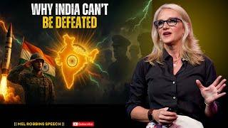 Why Is India The Only Country The West Can't Defeat? || MEL ROBBINS POWERFUL SPEECH