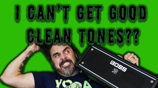 Can The Boss Katana Get Good Clean Tones? #bosskatana #boss