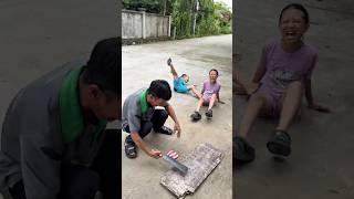 “Grandpa Pops Baby’s Favorite Ball – His Reaction Is Priceless!”#martialarts #couple #funnykids