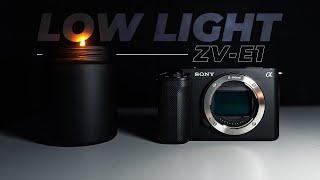 Sony ZV-E1 LOW LIGHT: The ULTIMATE Guide