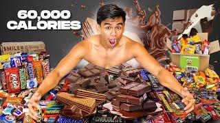 Eating & Burning 60,000 Calories of CHOCOLATE!!