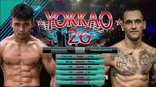 YOKKAO 26: Manachai YOKKAOSaenchaiGym vs Carlos Araya (65kg) - Hong Kong