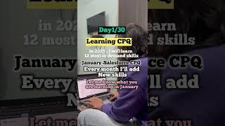 Let me know what you learning in January 2025.I’m targeting to complete Salesforce CPQ. #Salesforce