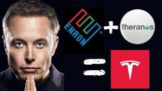 Tesla Stock Smells Like Enron + Theranos Accounting Fraud