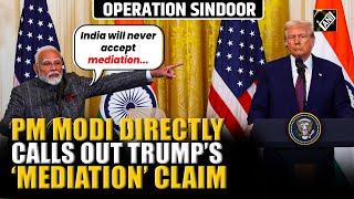 PM Modi directly calls out Trump’s ‘mediation’ claim between India-Pakistan in 35-minute phone call
