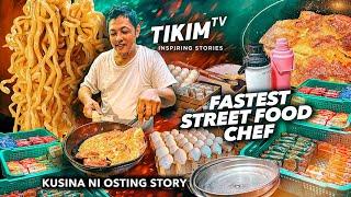 NINJA CHEF in CEBU | FASTEST Street Food Chef | Pancit Canton | Kusina Ni Osting Story | TIKIM TV