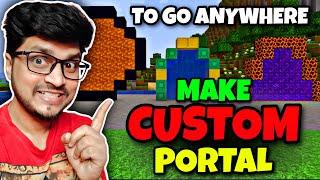 How To Make Custom Portals to Teleport Anywhere In Minecraft | Advanced Portals Plugin Tutorial