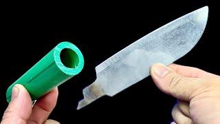 Don't Throw Away Your PVC Pipe! I'll Show You How to Make a PVC Knife Handle