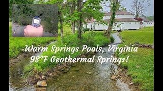 Virginia's Geothermal Energy | Warm Springs Pools (formerly Jefferson Pools) heated to 98°F (37°C)!