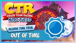 Out of Time - Developer Time Trial  (1:53:61 vs 1:54:61) | Crash Team Racing Nitro-Fueled