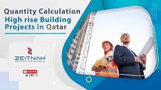 Quantity calculation, high rise building project in qatar