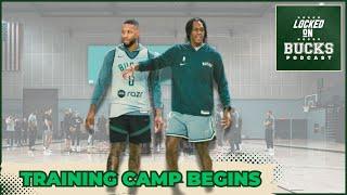 What did we learn from the Bucks first day of training camp in California?