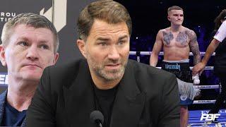 "HE ISN'T IMPROVING, I TOLD RICKY.. " - EDDIE HEARN BRUTALLY HONEST ON CAMPBELL HATTON, CATTERALL