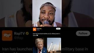 LIVE: Iran launches missiles at US base in Qatar #Iran #donaldtrump #Israel