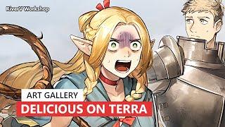 Delicious in Dungeon Collab Art Compilation | Arknights/明日方舟 ダンジョン飯コラボ アート集