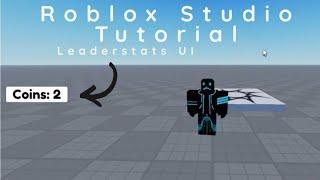 How to create a leaderstat and show it on an UI | Roblox Studio