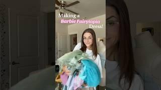 Making a Barbie Fairytopia dress part 1!