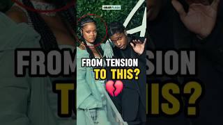 ASAP Rocky MELTS Rihanna with 1 Hug #shorts