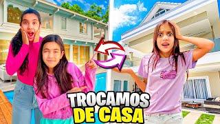 TROQUEI DE CASA COM A JÉSSICA SOUSA * Aprontamos ?