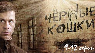 Бандитские группировки захватывают целые города в послевоенной России. Чёрные кошки - 9-12 серии.