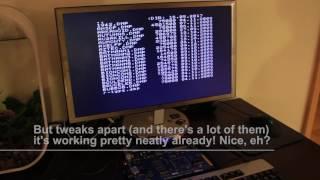 ZX Spectrum Next playing with a SID music chip