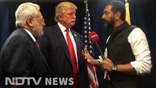 NDTV Exclusive: 'Great Respect For Hindus.' Correction, 'India', Says Donald Trump