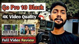 Go Pro 10 Black  | 4k Video Review  | @GoPro #goprohero10 #video #review#4k@Bnvlogstechnology103