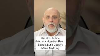 Ukraine and US Sign Memorandum, but Martial Law Persists