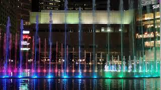 Musical fountain at KLCC Park