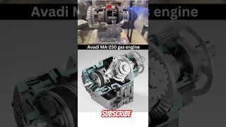 How to work Avadi MA-250 gas engine #mechanical #shorts #engine