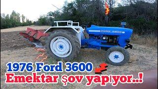 1976 FORD 3600 HARİKA SÜRÜM YAPIYOR.  #ford3600 #fordtractor #traktörvideoları