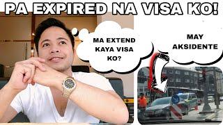 EXTENSION ULIT NG VISA | UWI PINAS NABA?  | MAY AKSIDENTE SA DAAN | BUHAY GERMANY | Oliver Cagas