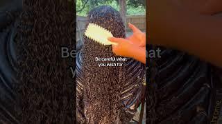 keep scrolling if you’re not ready for long hair #hairgrowth #hair #hairoil #haircare #washday
