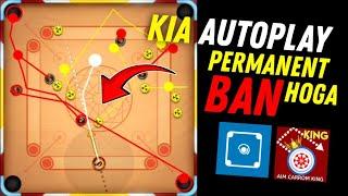 Kia Autoplay Permanent Ban Hoga? | Carrom Pool Autoplay | Jamot Gaming