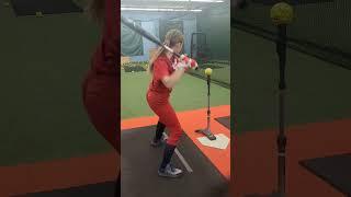 Back to batting after broken ankle.  #12u #softball #shorrts #transformation #hardwork #mindset