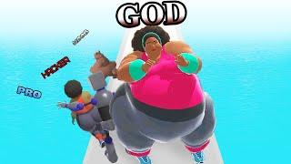 NOOB vs PRO vs HACKER vs GOD in Fat 2 Fit #Shorts (New Gameplay Android, iOS)