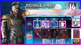 SEASON 14 ROYAL PASS 1 TO 100 RP CONFIRM REWARDS PUBG MOBILE | SEASON 14 ROYAL PASS LEAKS