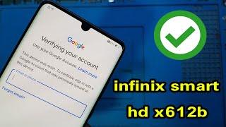 infinix smart hd x612b frp bypass google account lock